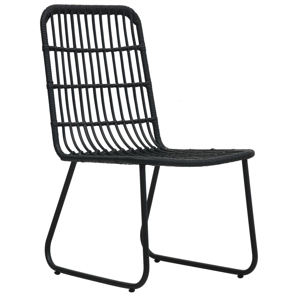 vidaXL Tuinstoelen 2 stuks poly rattan eikenkleurig