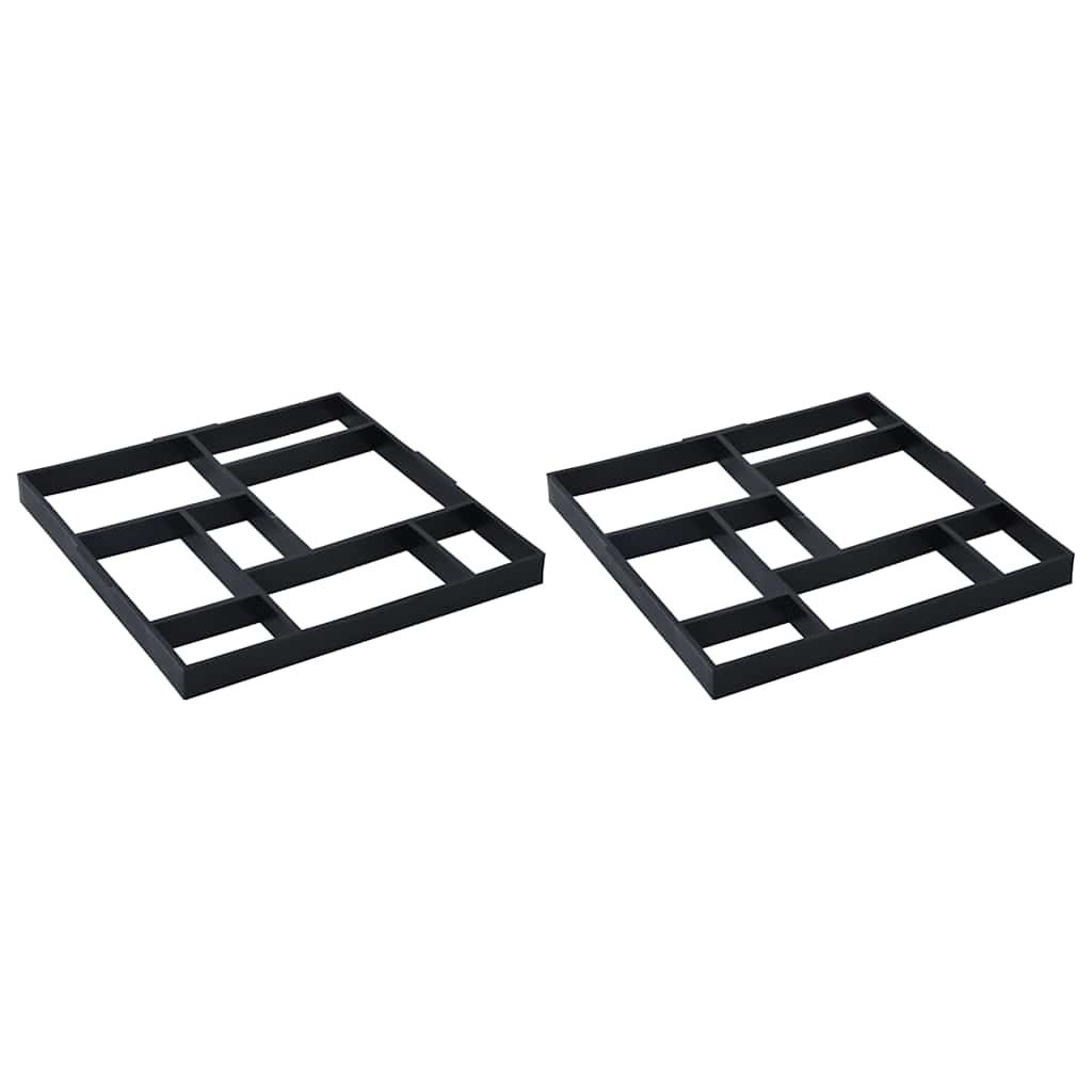 Paving mould 42 x 42 x 4 cm set of 2