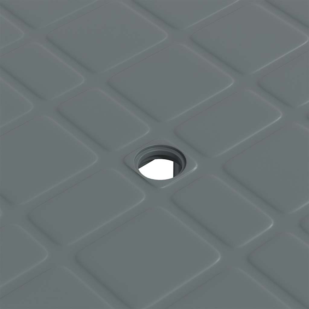 vidaXL Tuintafel 80x75x72 cm kunststof wit