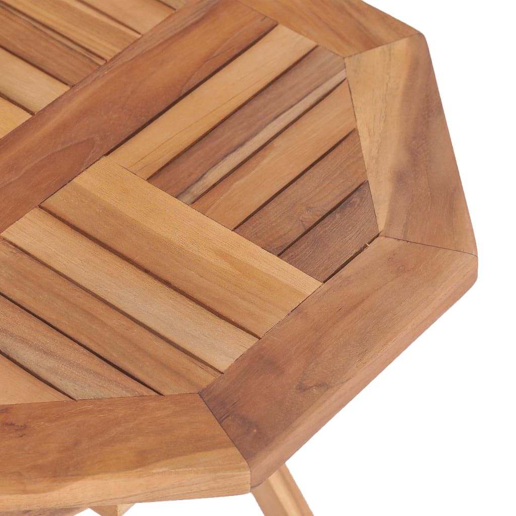 vidaXL Garden Table Foldable 45 cm Solid Teak