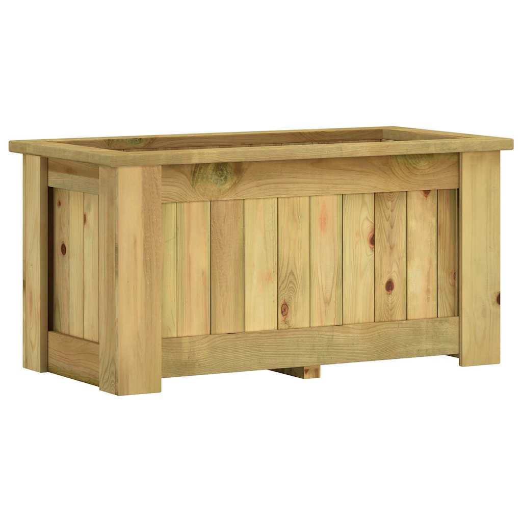 vidaXL Raised Planter 100x50x50 cm Impregnated Pinewood