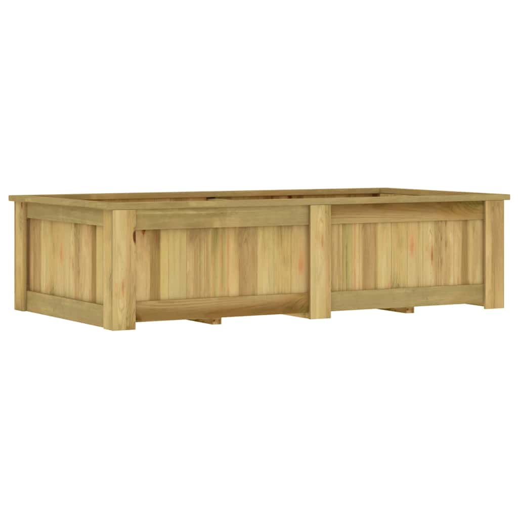 vidaXL Raised Planter 100x50x50 cm Impregnated Pinewood