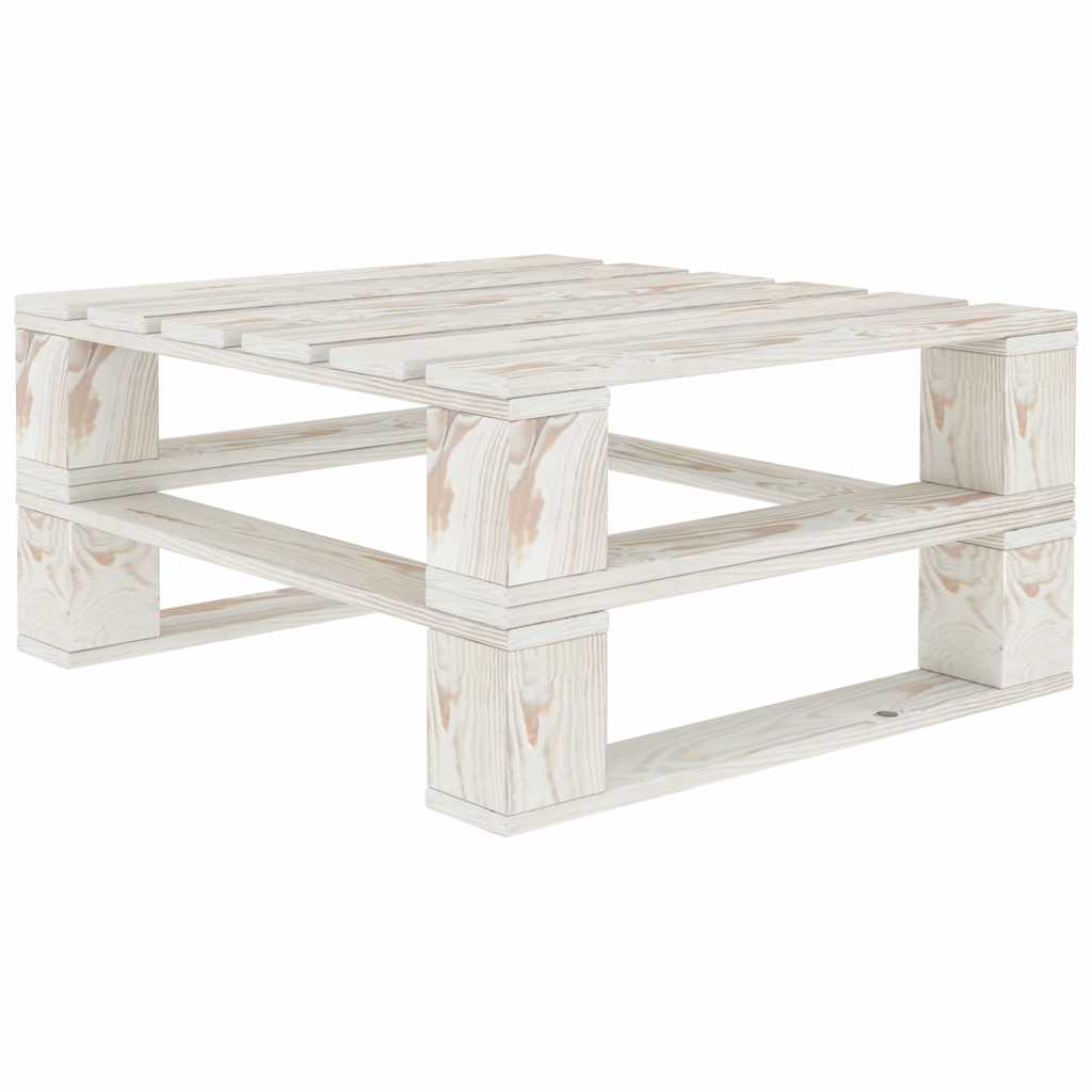 vidaXL Tuintafel pallet hout