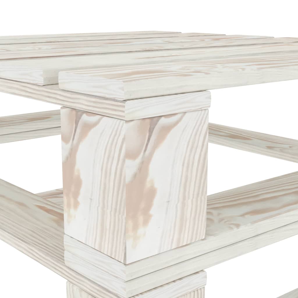 vidaXL Tuintafel pallet hout