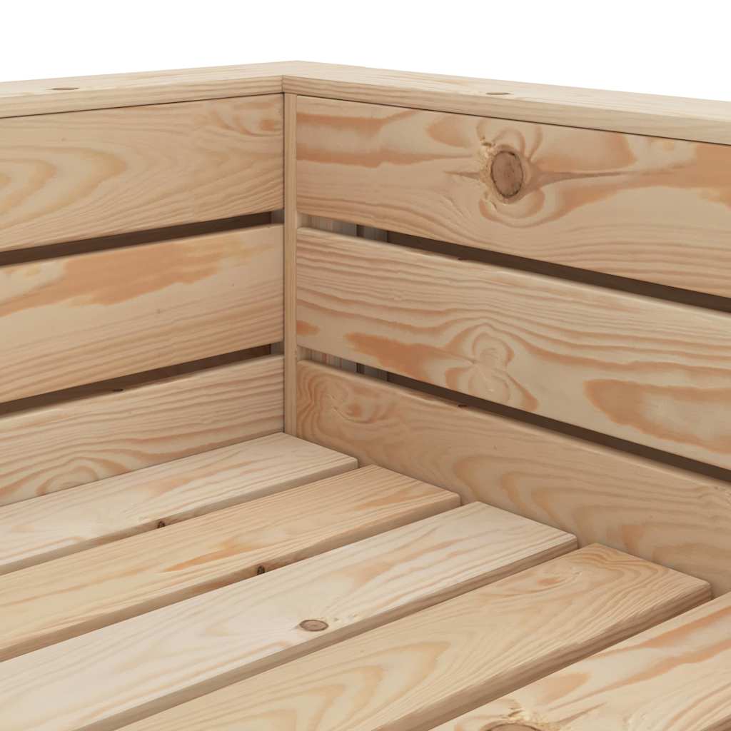 vidaXL 2-delige Loungeset pallet hout