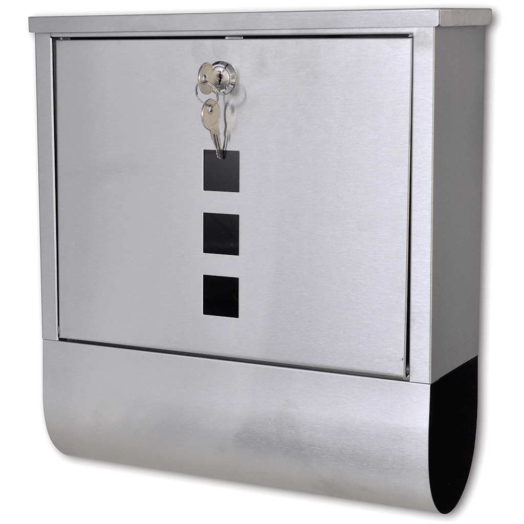 Stainless steel letterbox