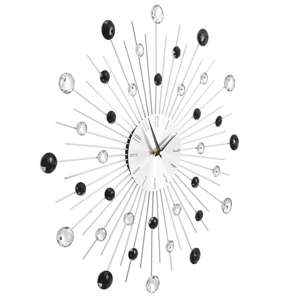 vidaXL Wandklok met quartz-mechanisme 50 cm modern ontwerp