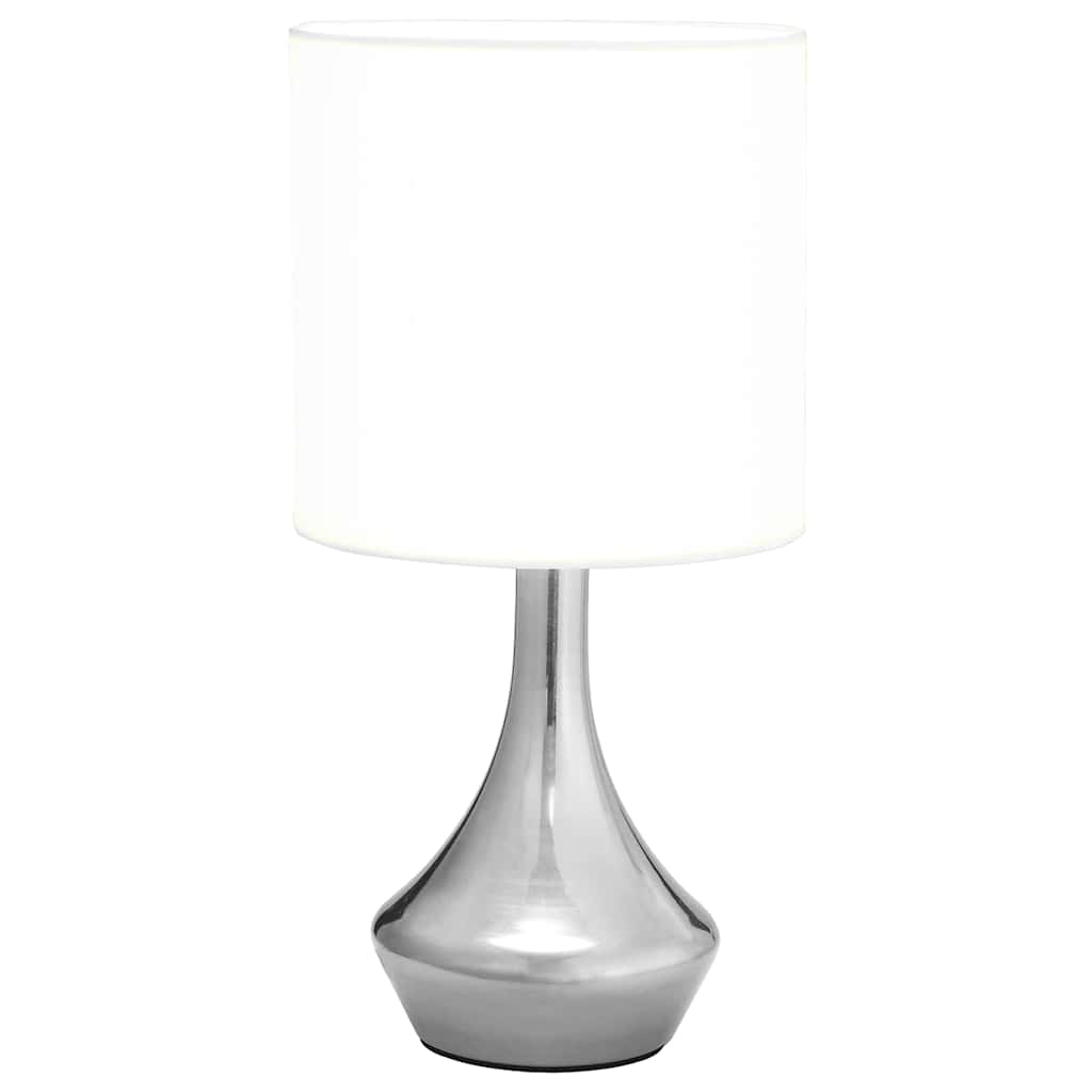vidaXL Table Lamps 2 pcs with Touch Button E14 White