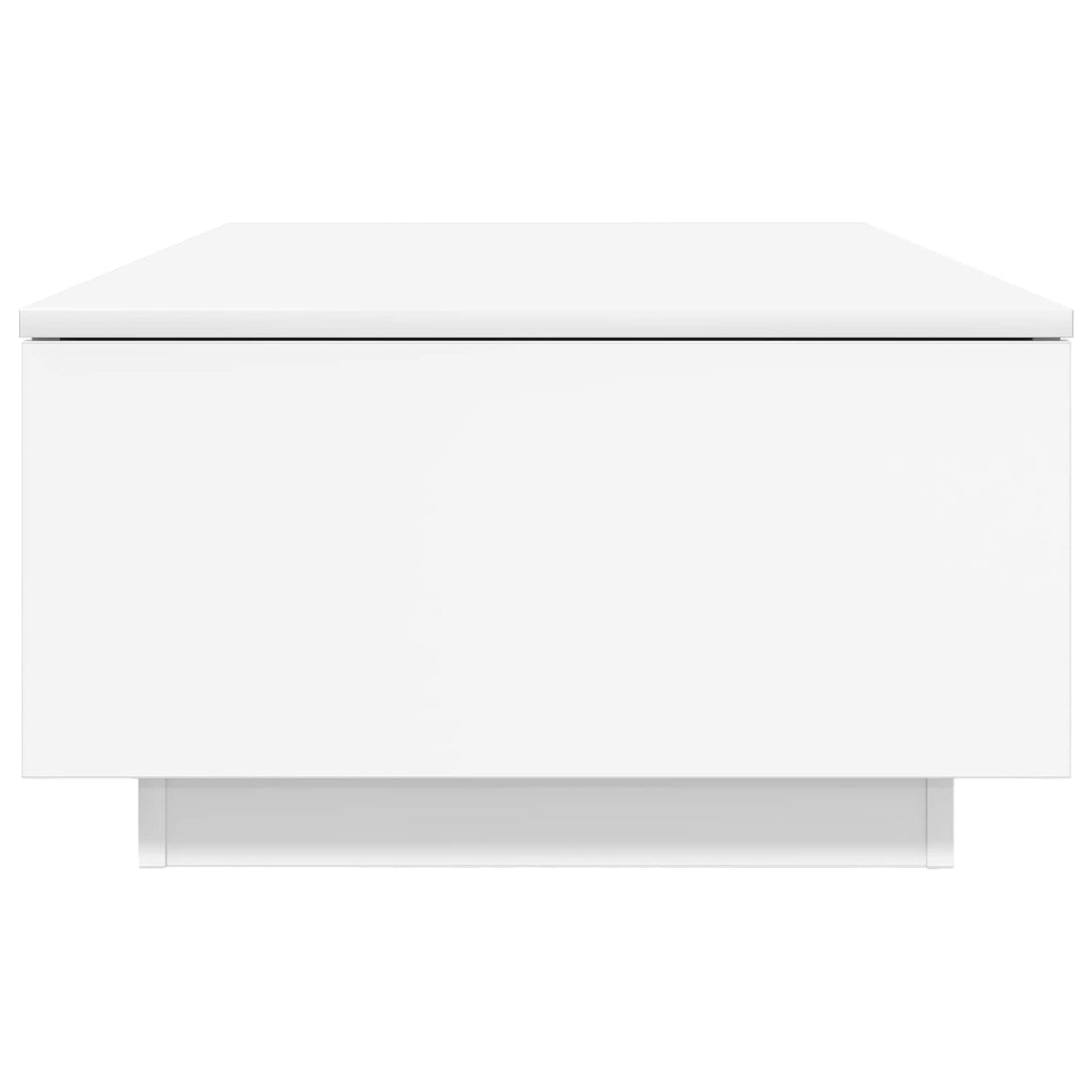 vidaXL Salontafel met lade met opslag Wit 95 x 55 x 31 cm Bewerkt hout