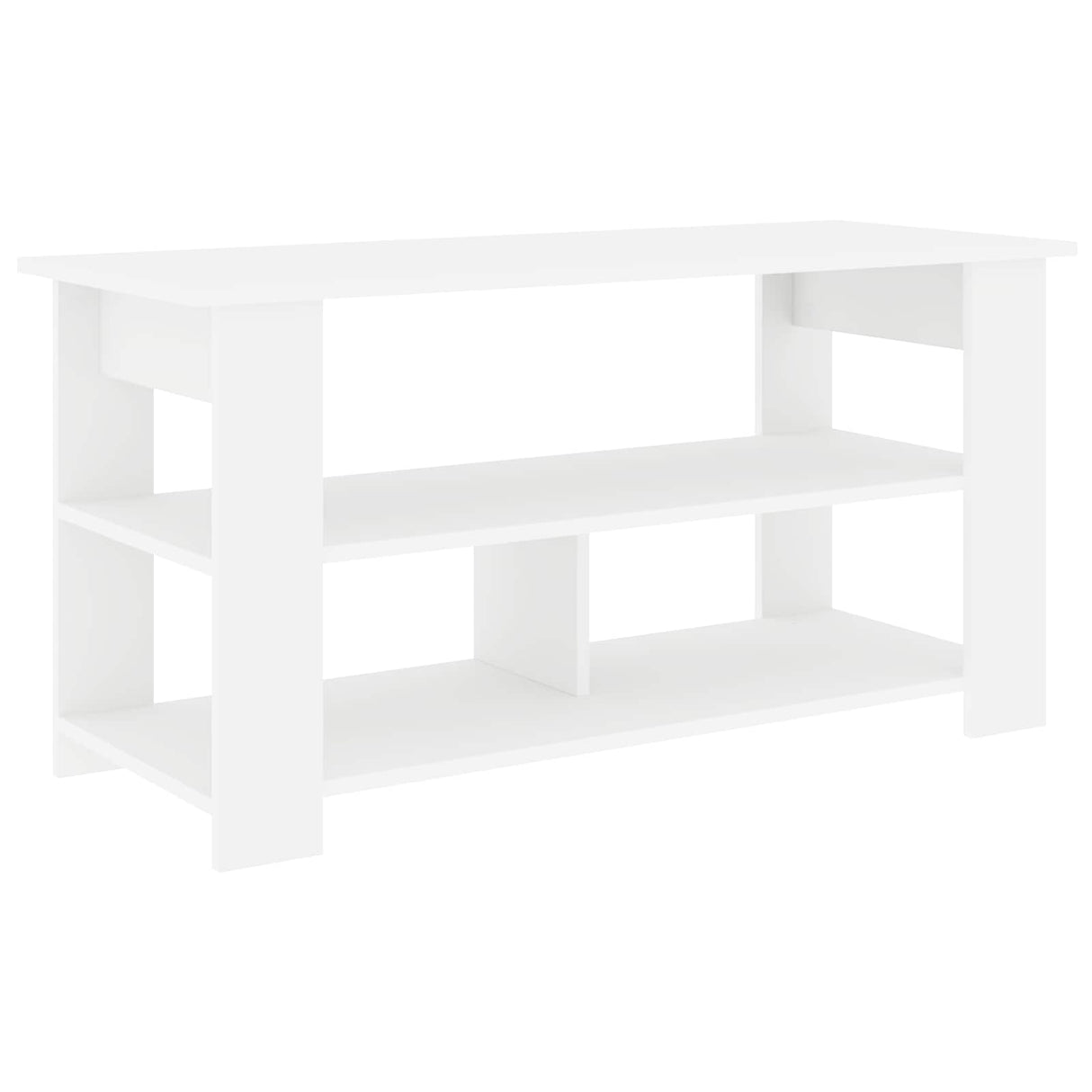 vidaXL TV-stand Wit 100 x 40 x 50 cm