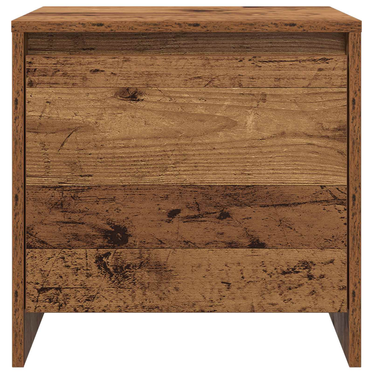 vidaXL Nachtkastje Oudhout 45 x 34 x 44,5 cm Bewerkt hout
