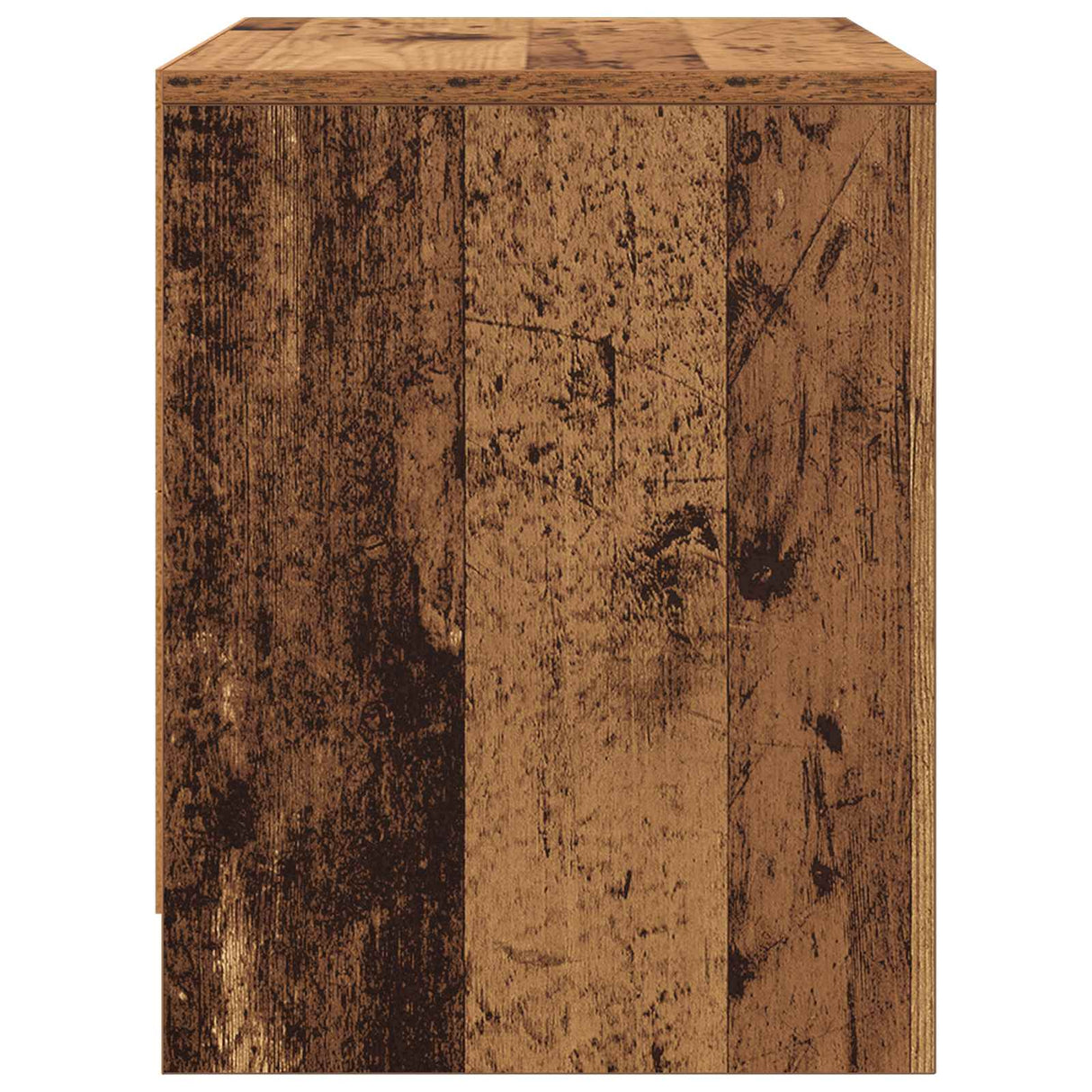 vidaXL Nachtkastje Oudhout 45 x 34 x 44,5 cm Bewerkt hout