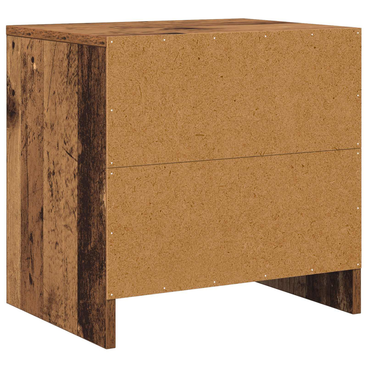 vidaXL Nachtkastje Oudhout 45 x 34 x 44,5 cm Bewerkt hout