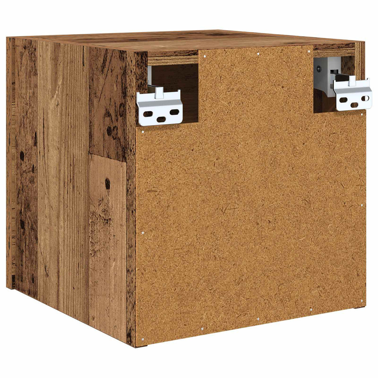 vidaXL TV Kast Oudhout 30,5 x 30 x 30 cm Bewerkt hout