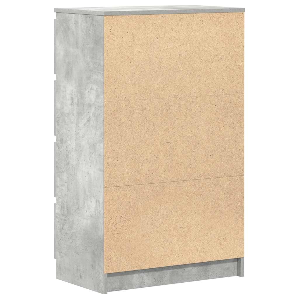 vidaXL Dressoir 60x35x98,5 cm bewerkt hout wit