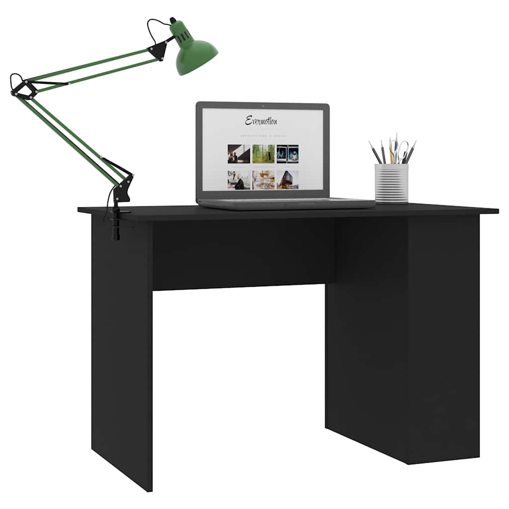 vidaXL Desk 110x60x73 cm engineered wood white
