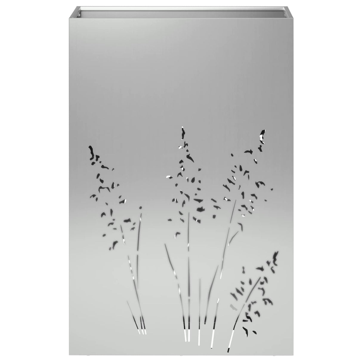 vidaXL Planter Olive Green 50 x 50 x 75 cm Cold-rolled steel