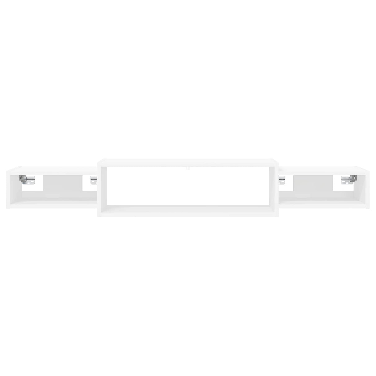 vidaXL Wand gemonteerd TV Kast Muurmontage Wit 140 x 28 x 21 cm