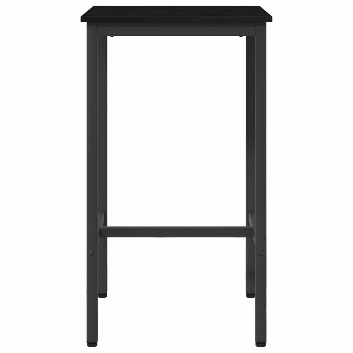vidaXL Bartafel 52 x 52 x 90 cm Bewerkt hout Artisanaal eiken