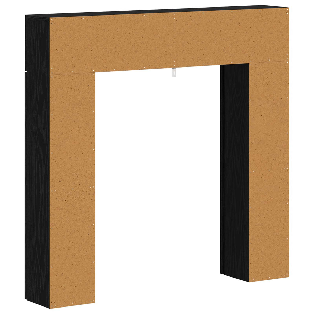 vidaXL Haardombouw Wit 102 x 18 x 100,5 cm Bewerkt hout