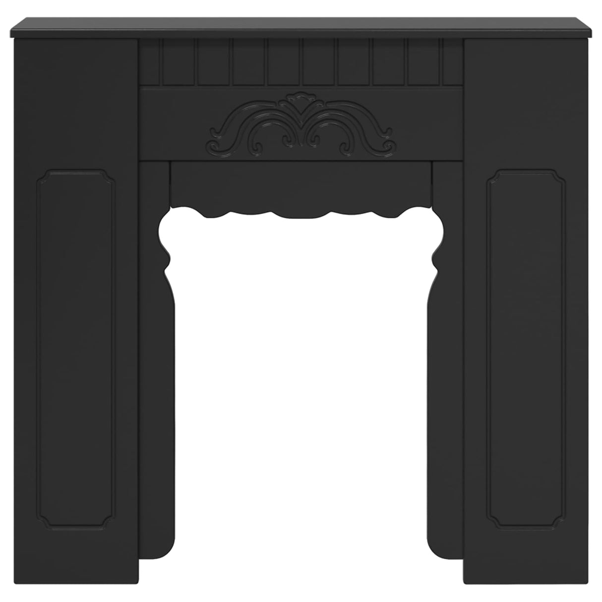 vidaXL Haardombouw Wit 93 x 20 x 89 cm Bewerkt hout
