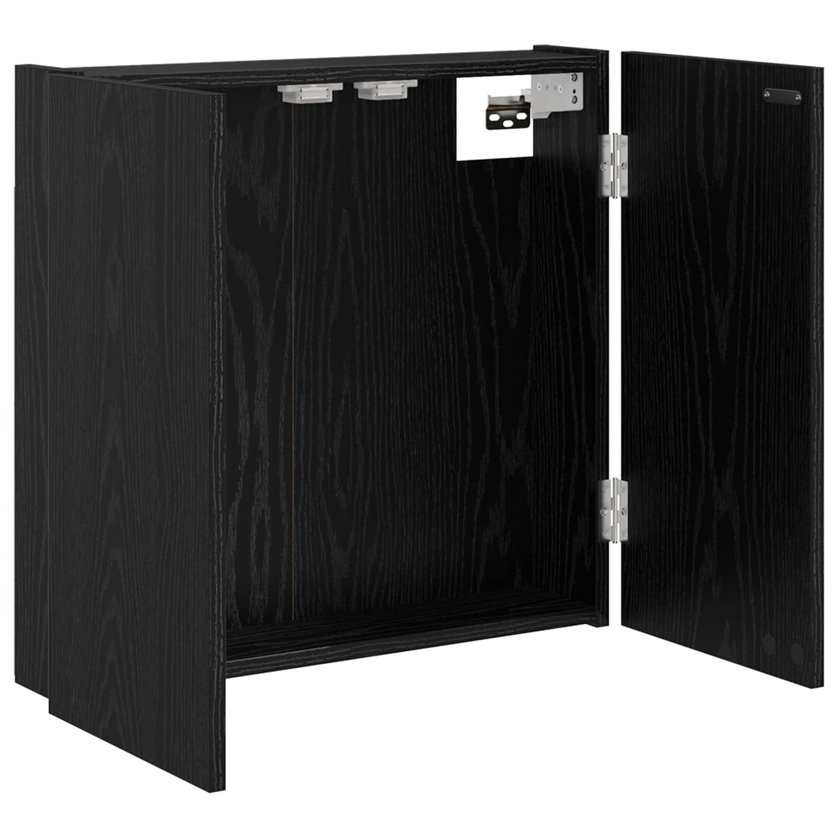 vidaXL Dartbord Kabinet Wit 56 x 12 x 53,5 cm Bewerkt hout