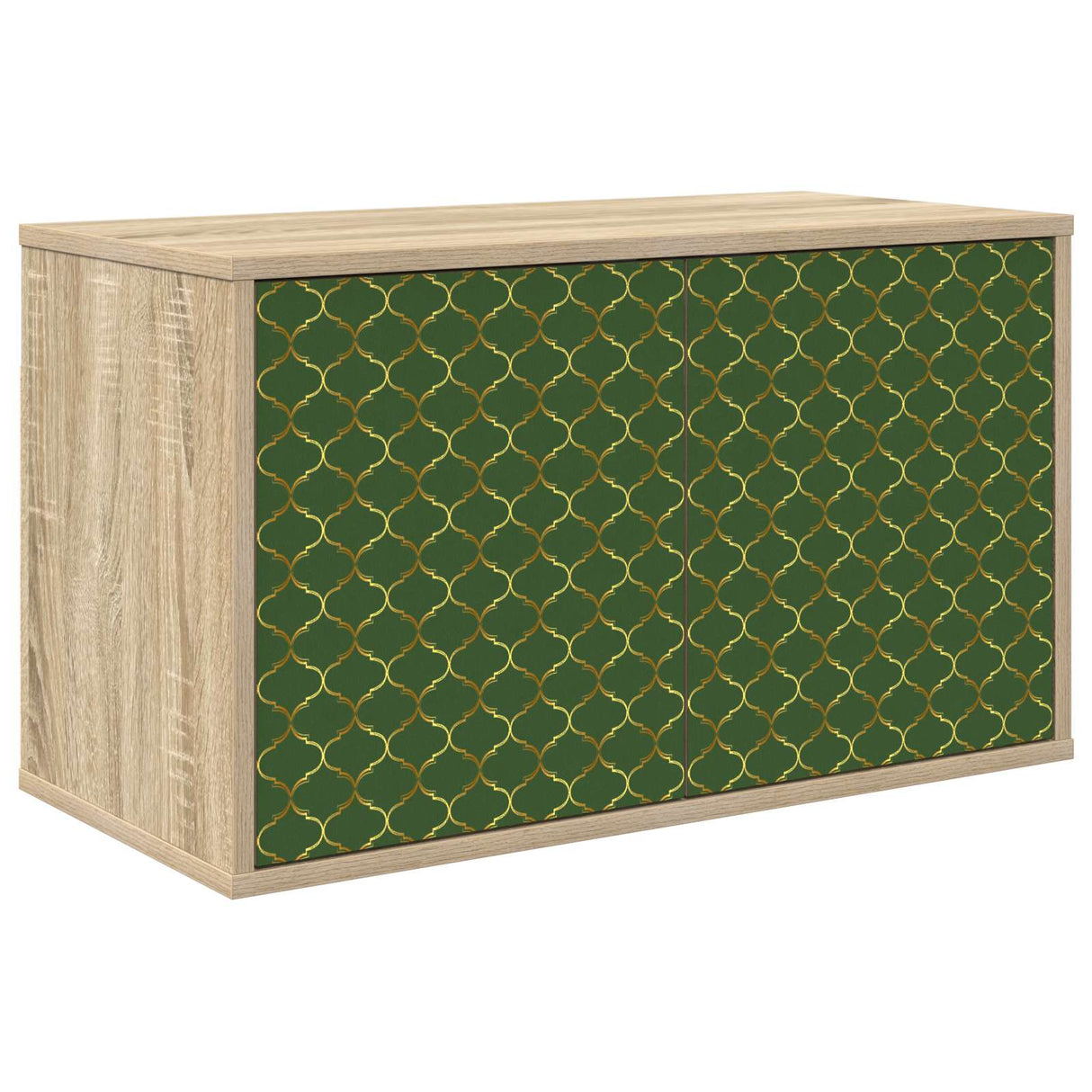 vidaXL Wand gemonteerd TV Kast RHENEN 69 x 33 x 40 cm Sonoma Eiken