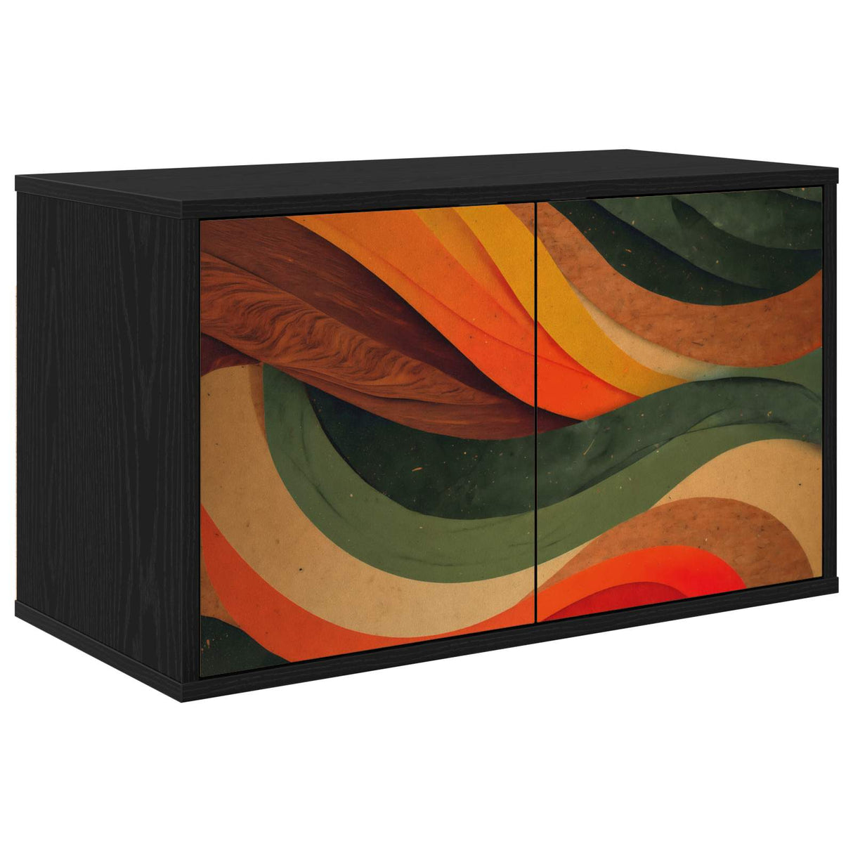 vidaXL Wand gemonteerd TV Kast RHENEN 69 x 33 x 40 cm Sonoma Eiken