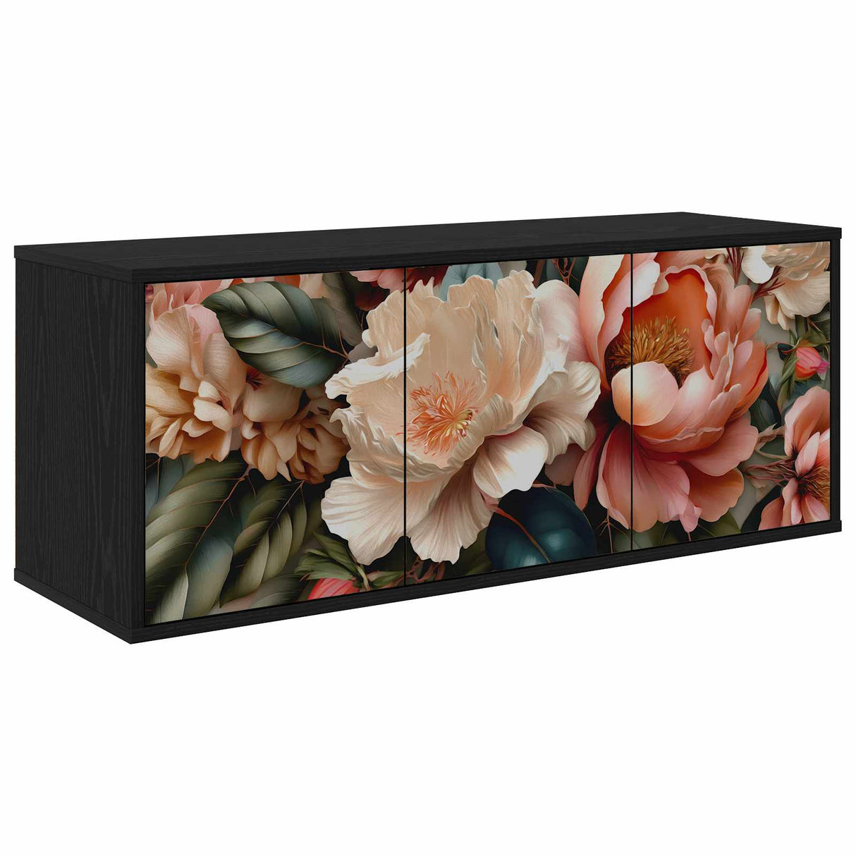 vidaXL Wand gemonteerd TV Kast RHENEN 102 x 33 x 40 cm Sonoma Eiken