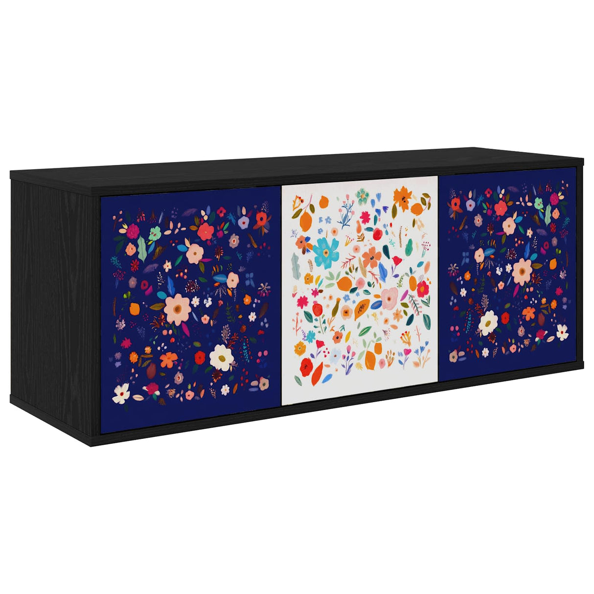 vidaXL Wand gemonteerd TV Kast RHENEN 102 x 33 x 40 cm Sonoma Eiken