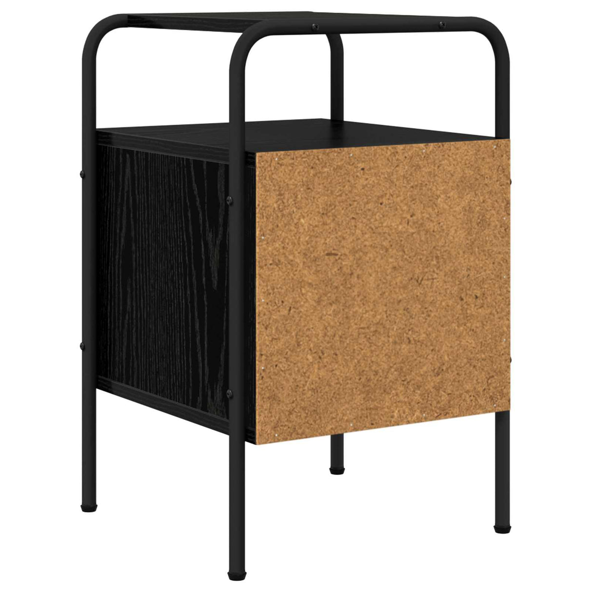 vidaXL Nightstand 2 pcs Smoked oak Engineered wood