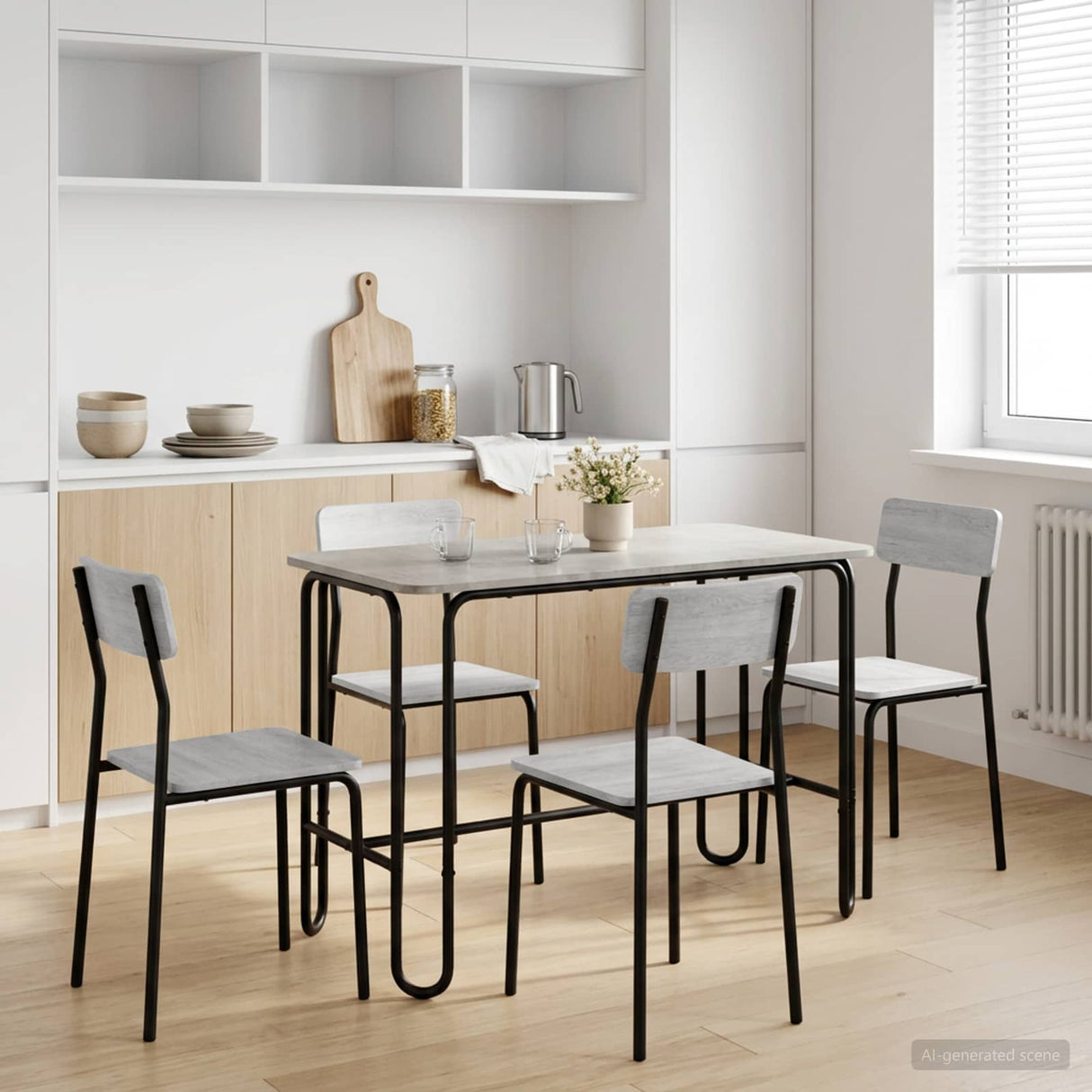 vidaXL Dining Table 100 x 50 x 75 cm Engineered Wood Old Wood Rectangular