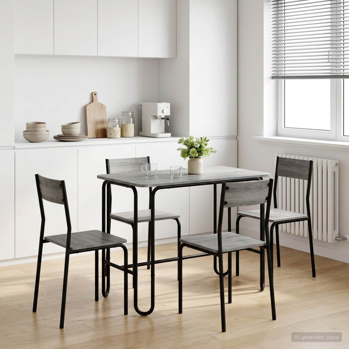 vidaXL Dining Table 100 x 50 x 75 cm Engineered Wood Old Wood Rectangular