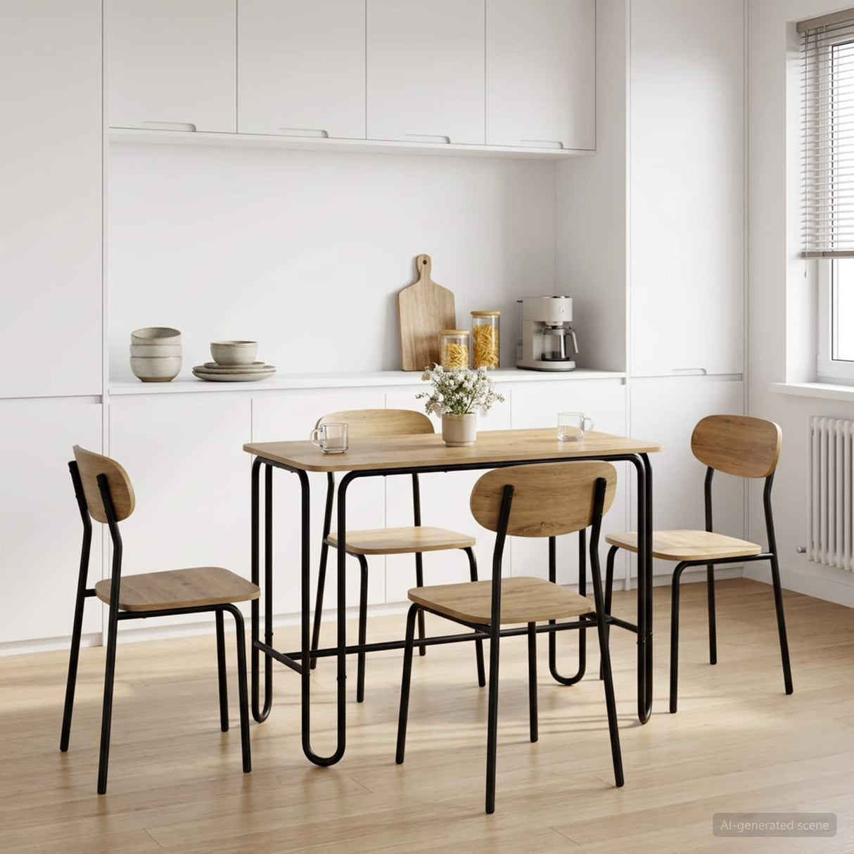 vidaXL Dining Table 100 x 50 x 75 cm Engineered Wood Old Wood Rectangular
