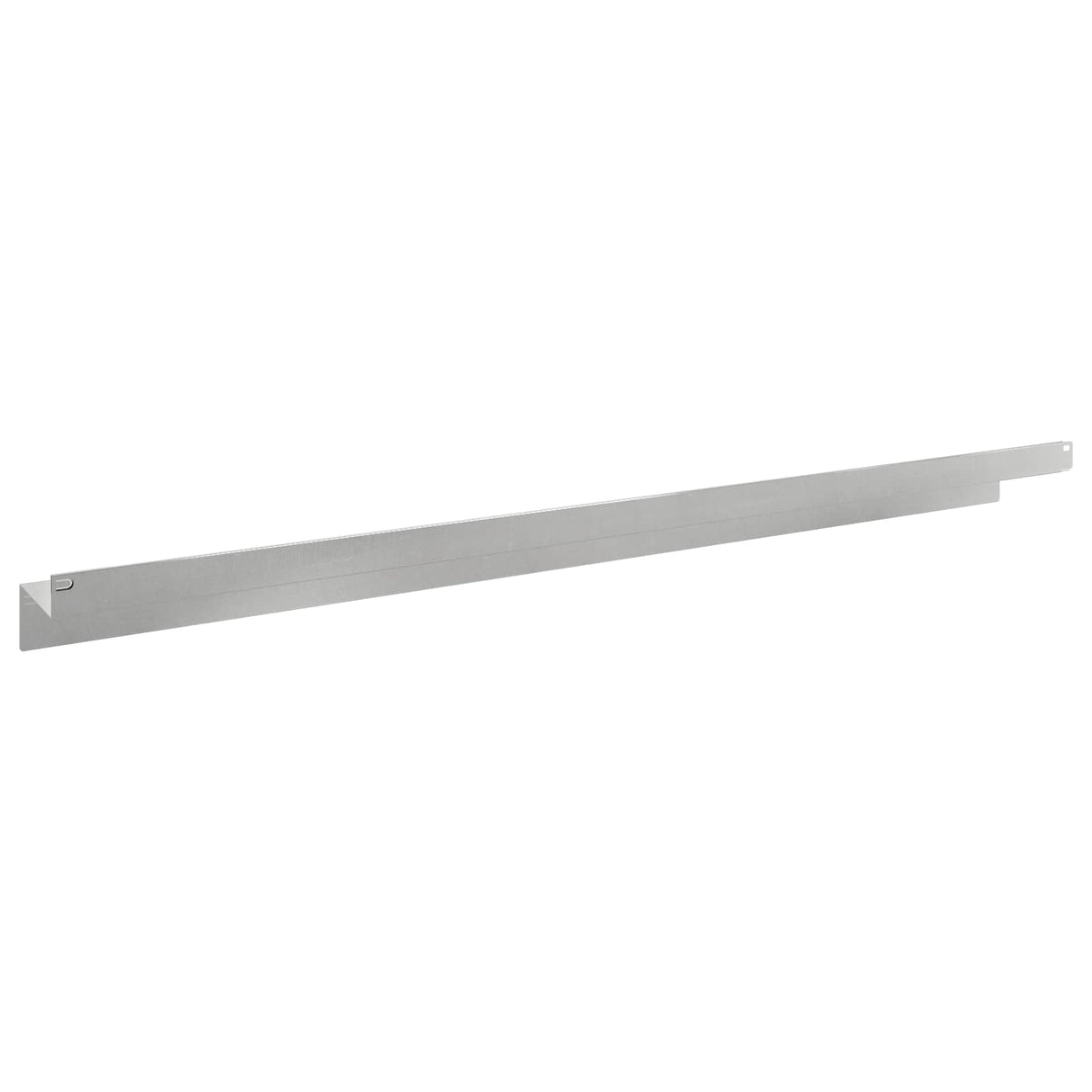 vidaXL Gazonrand 10 pcs 100 x 10 x 8 cm Staal Zilverkleurig