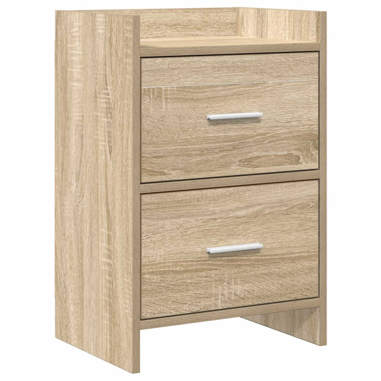 vidaXL Nachttafels Wit 40 x 30 x 60 cm Bewerkt hout