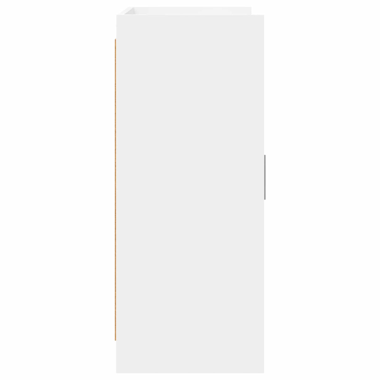 vidaXL Dressoir Wit 98,5 x 33 x 80 cm Bewerkt hout