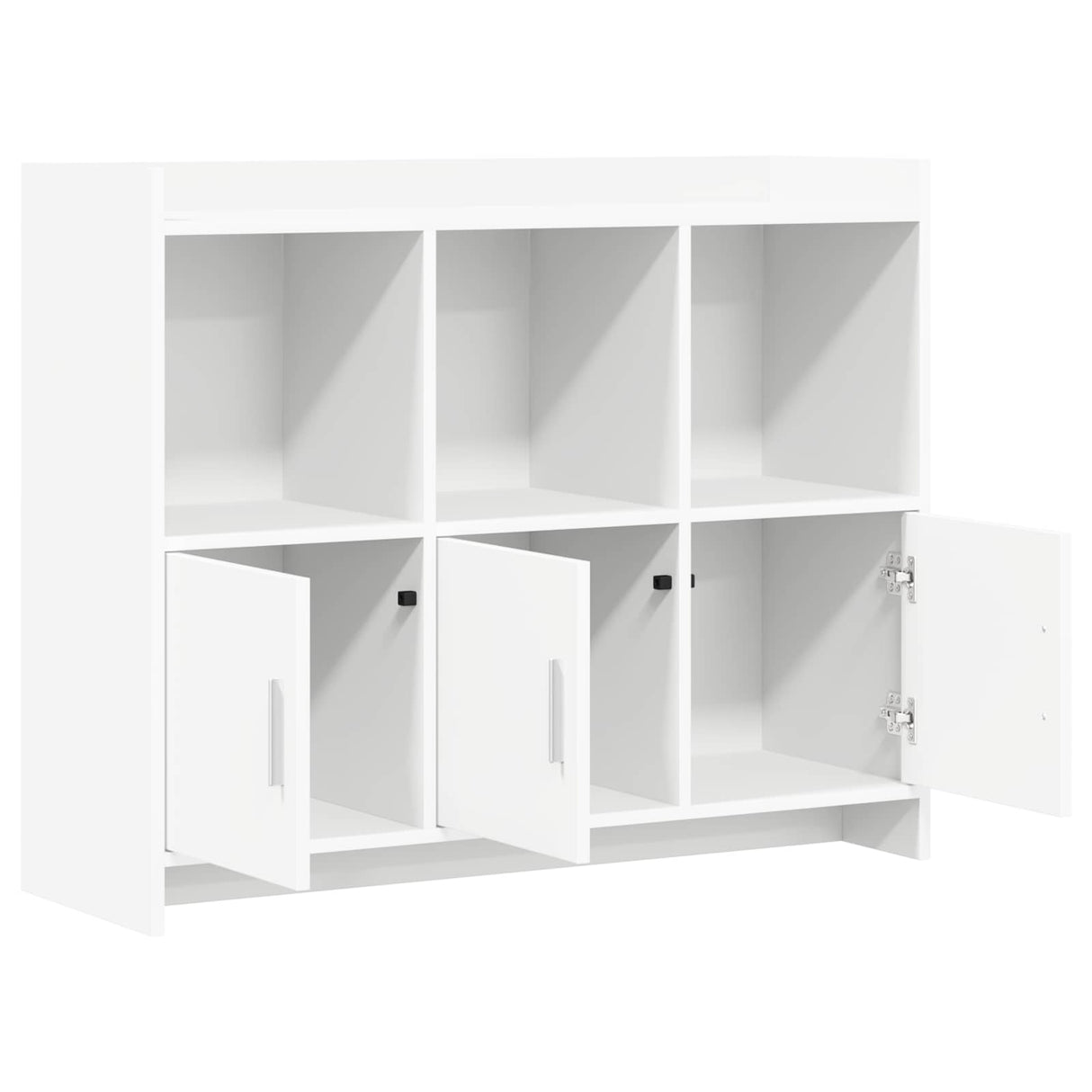 vidaXL Sideboard White 98.5x33x80 cm Engineered Wood