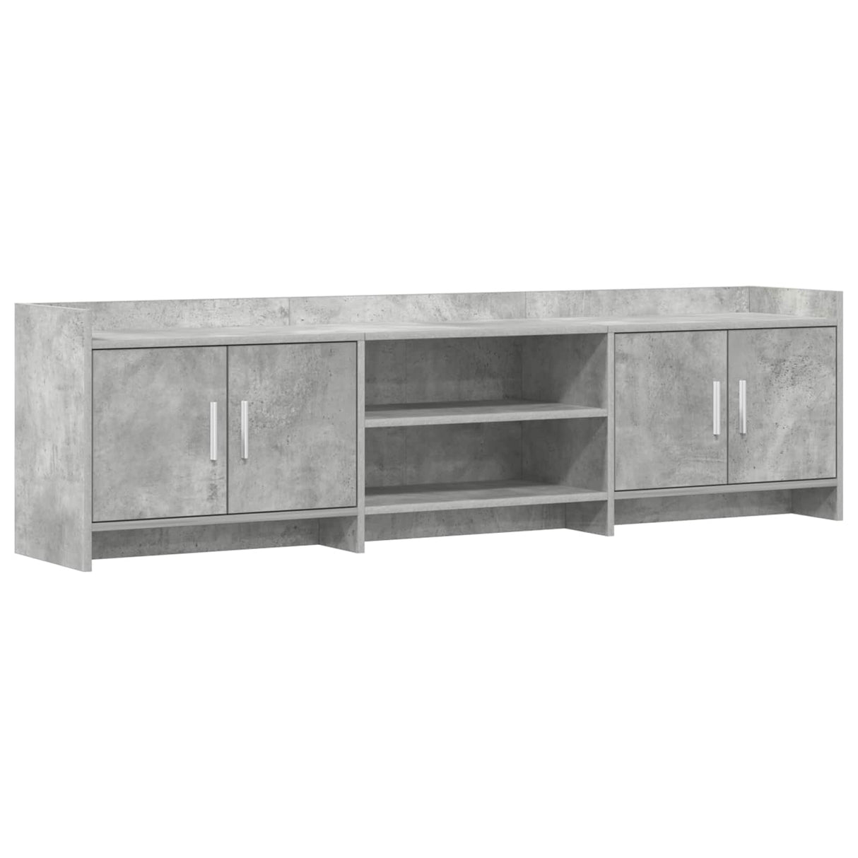 vidaXL TV Kast 102 x 33 x 47 cm Wit Bewerkt hout