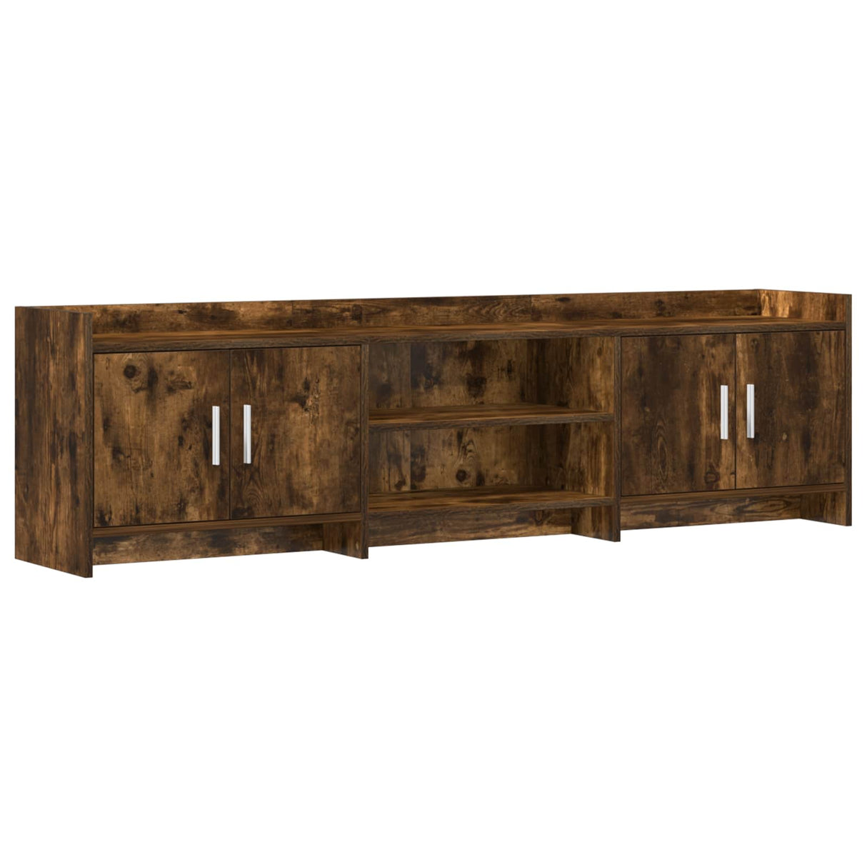 vidaXL TV Kast 102 x 33 x 47 cm Wit Bewerkt hout