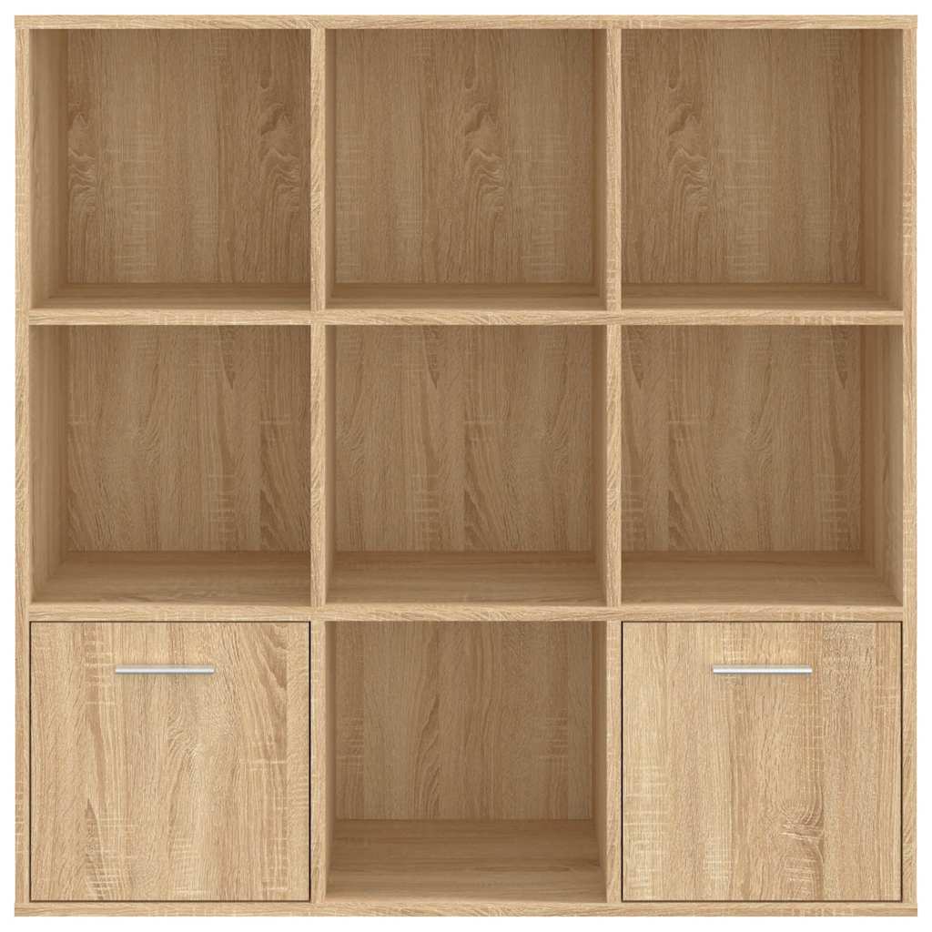 vidaXL Boekenkast 98x30x98 cm bewerkt hout wit