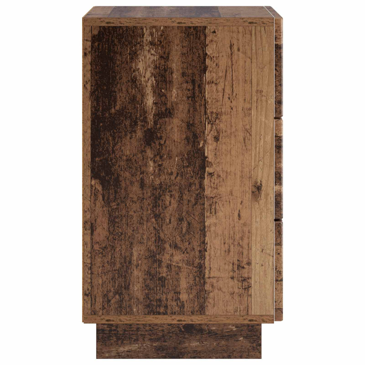 vidaXL Bedside Cabinet White 33.5x34.5x60 cm Engineered Wood