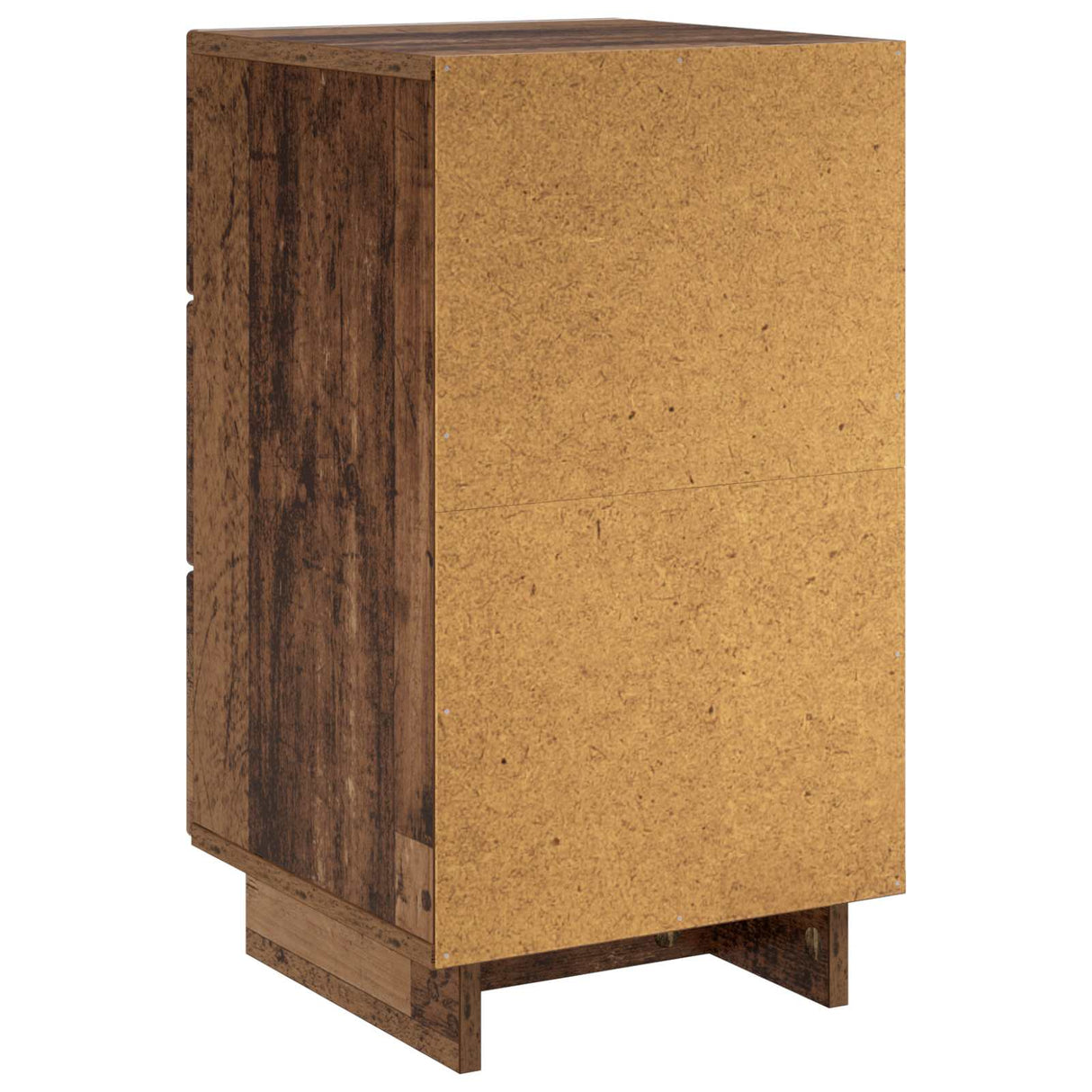 vidaXL Bedside Cabinet White 33.5x34.5x60 cm Engineered Wood