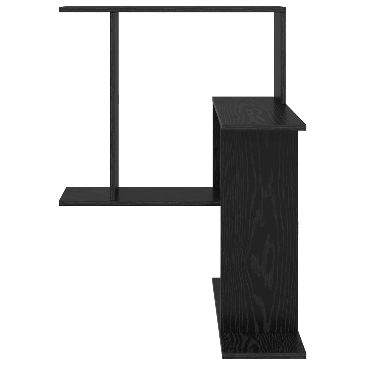 vidaXL Wandplank Wit 67 x 67 x 87 cm Bewerkt hout