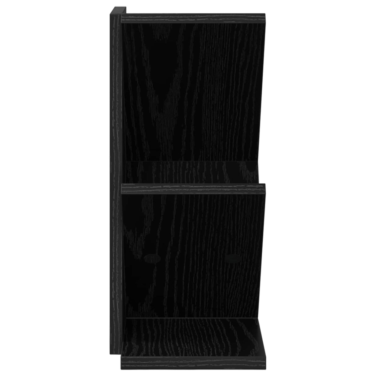 vidaXL Boomboekenplank 3-laags 30 x 18 x 40 cm Bewerkt hout Wit