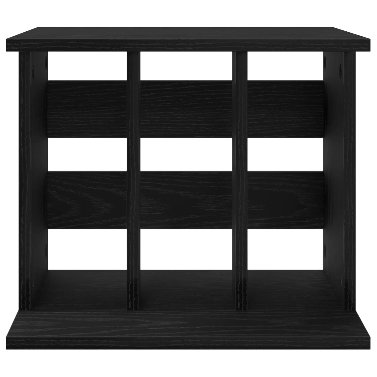 vidaXL Vinyl Platen Opslag Wit 42 x 33 x 36 cm Bewerkt hout