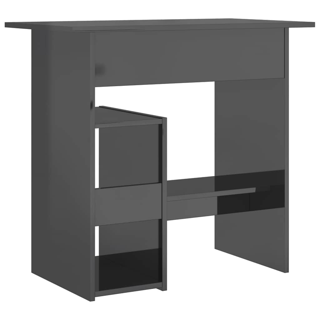 vidaXL Bureau 80x45x74 cm bewerkt hout wit