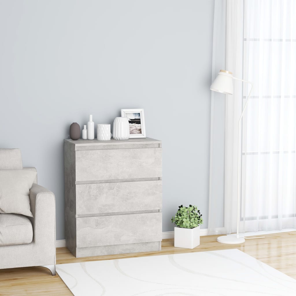 vidaXL Dressoir 60x35x76 cm bewerkt hout wit