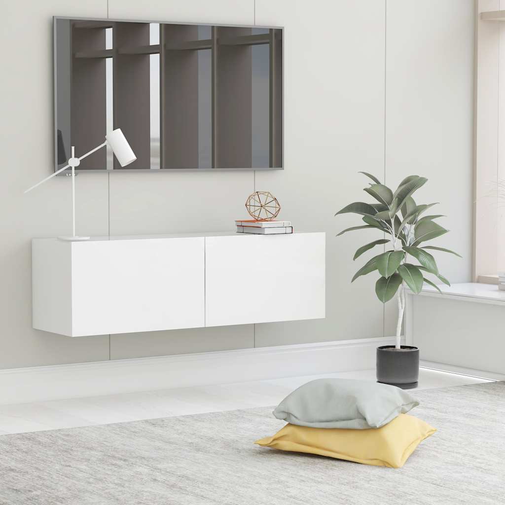vidaXL Tv-meubel 80x30x30 cm bewerkt hout wit