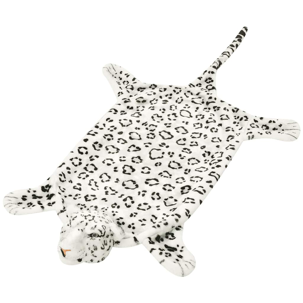 vidaXL Leopard Plush Rug 139 cm brown
